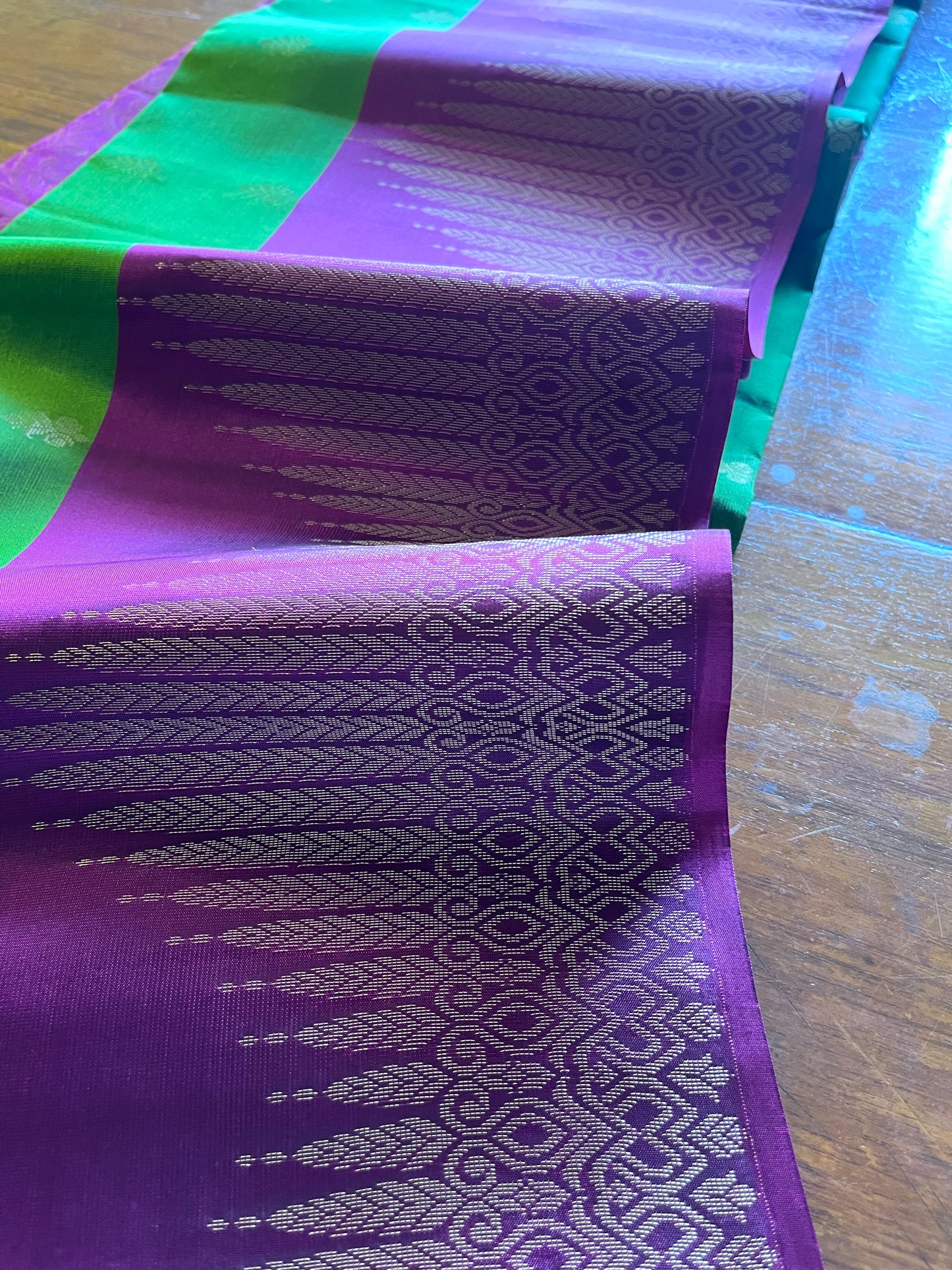 Pure silk latest design new arrival: Handloom Double Warp beautiful intricate design Saree