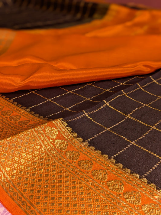 Pure Mysore silk saree