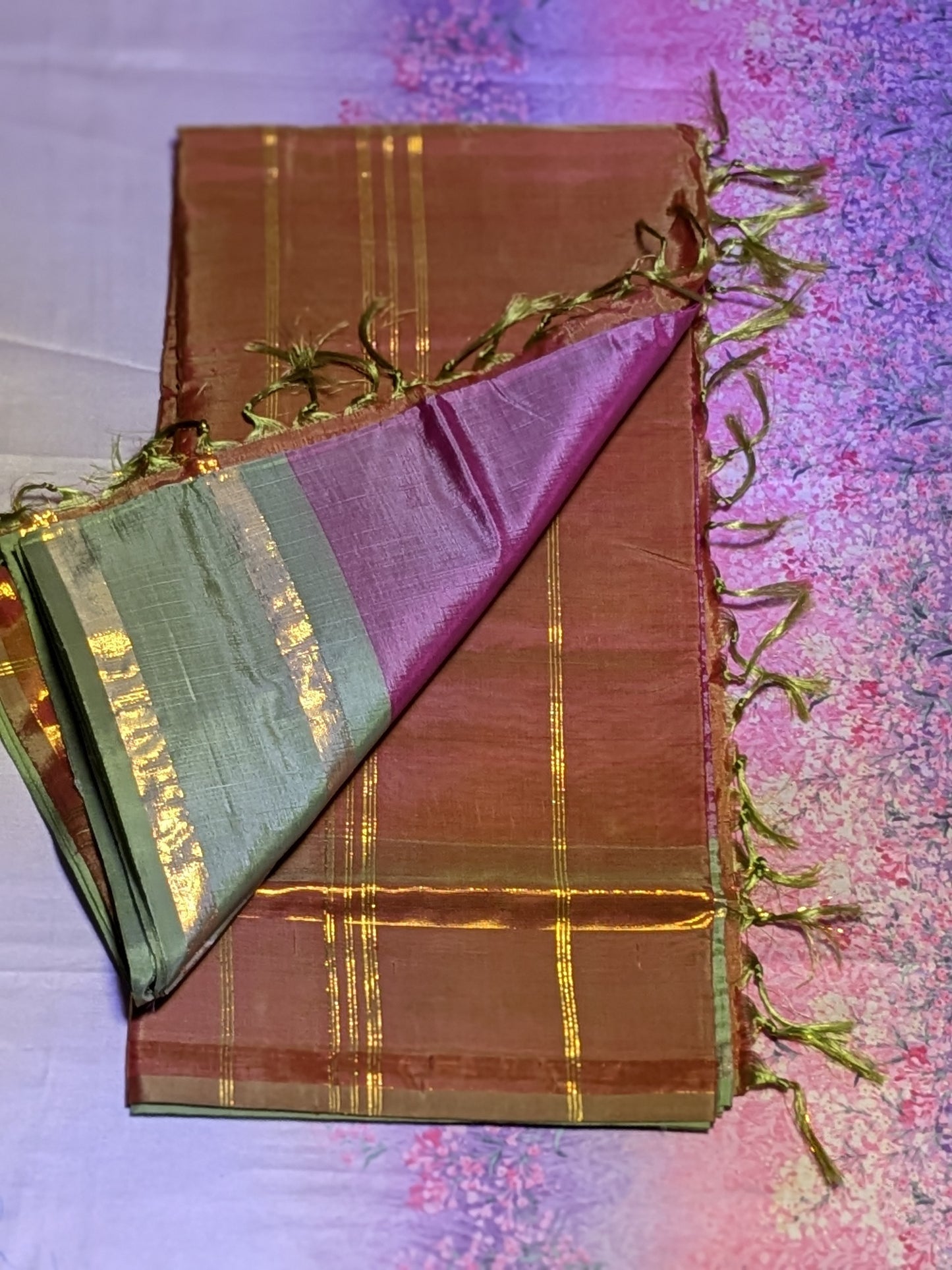 9 yards madisar vaazhaipattu saree without blouse