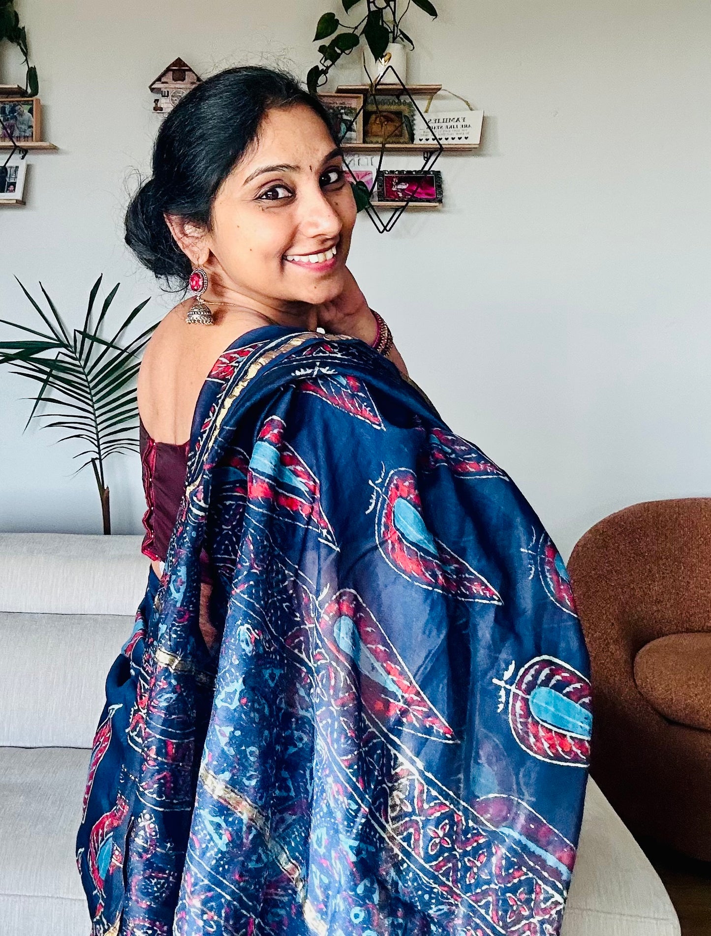 Pre order Beautiful chanderi silk saree