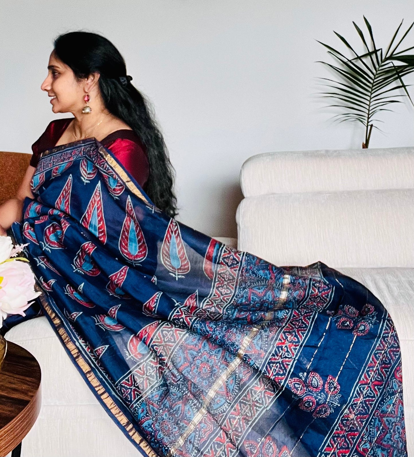 Pre order Beautiful chanderi silk saree