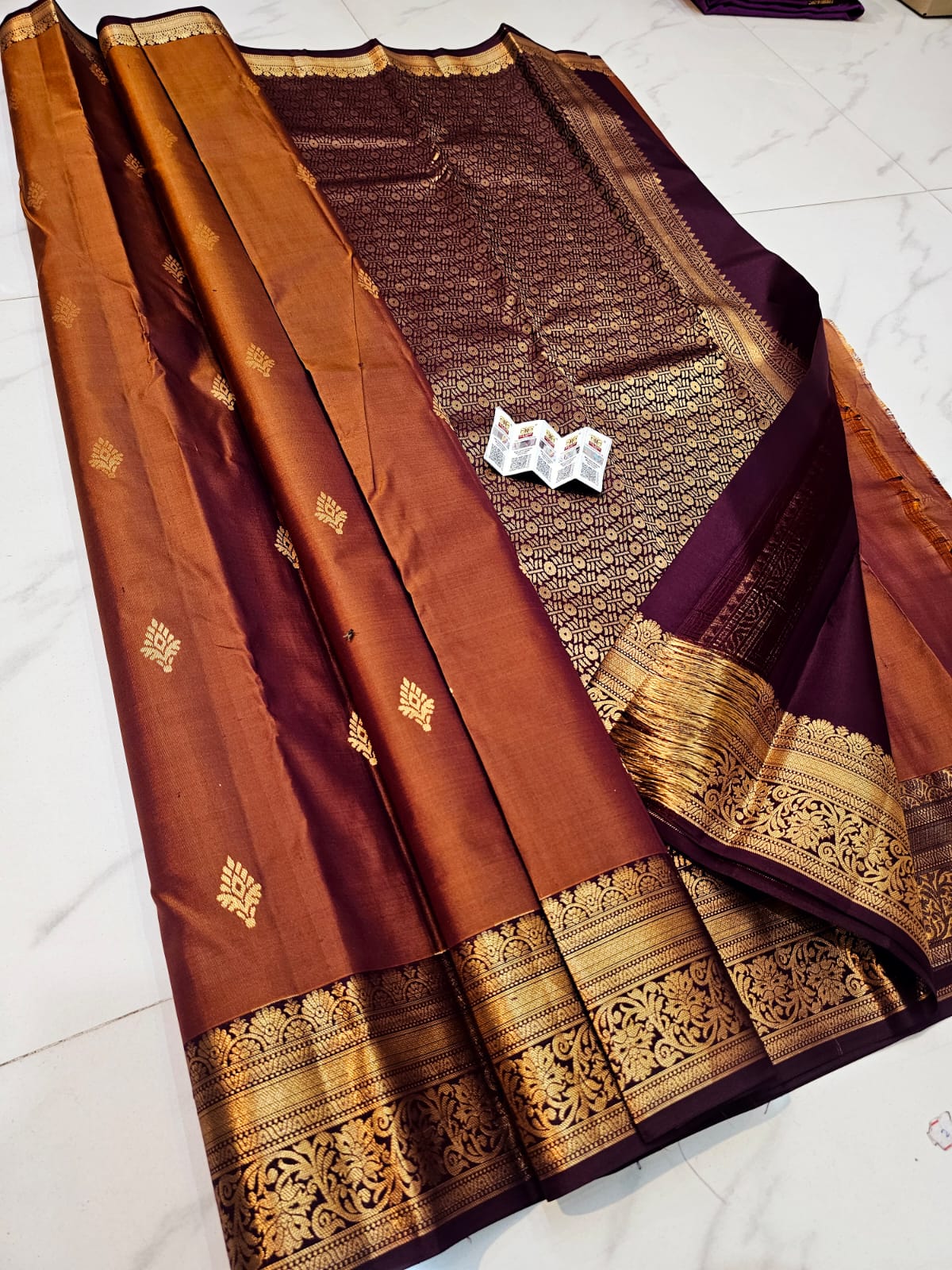 Pre order pure kanchipuram fancy gap border silk sarees : DM screenshot or link to check availability & book