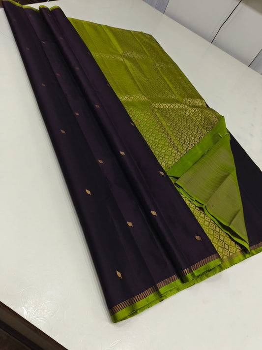 Pure Kanchipuram silk saree with silk mark