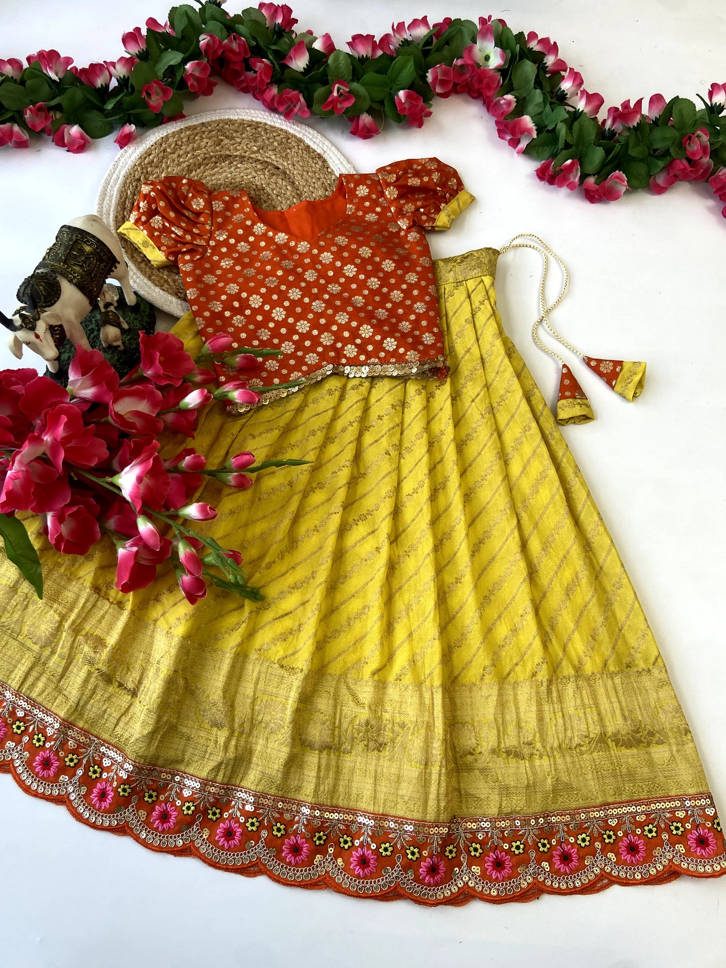 Pre-order kids lehenga Sets - contact by chat for stock availability.