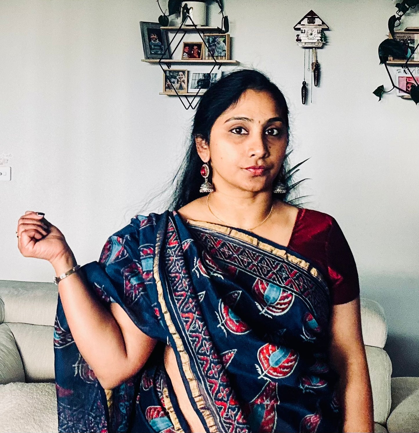Pre order Beautiful chanderi silk saree