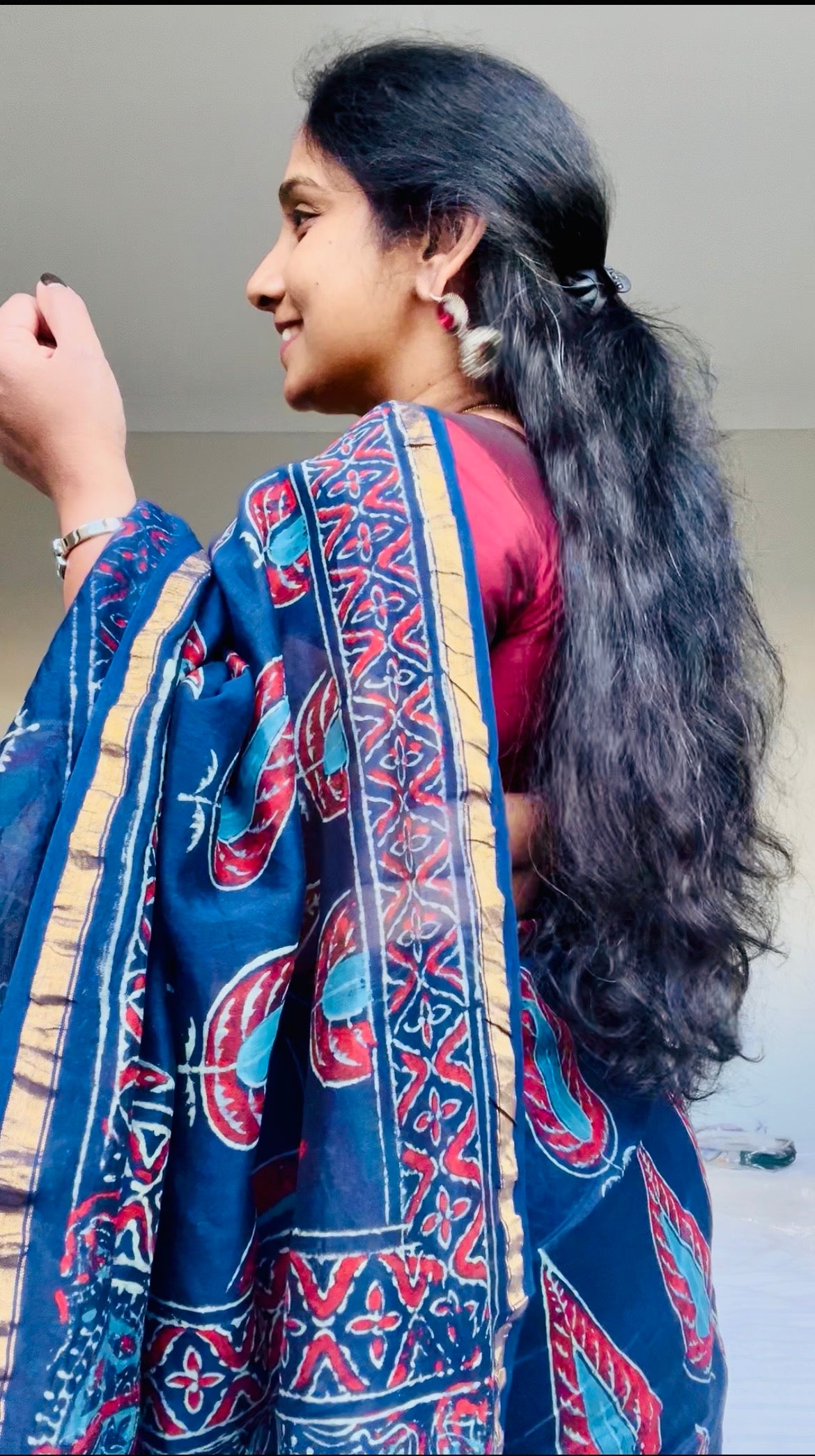 Pre order Beautiful chanderi silk saree