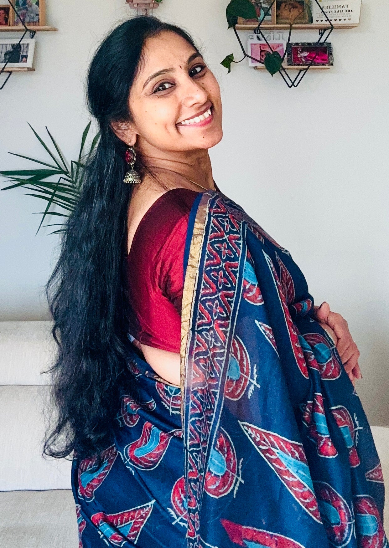 Pre order Beautiful chanderi silk saree