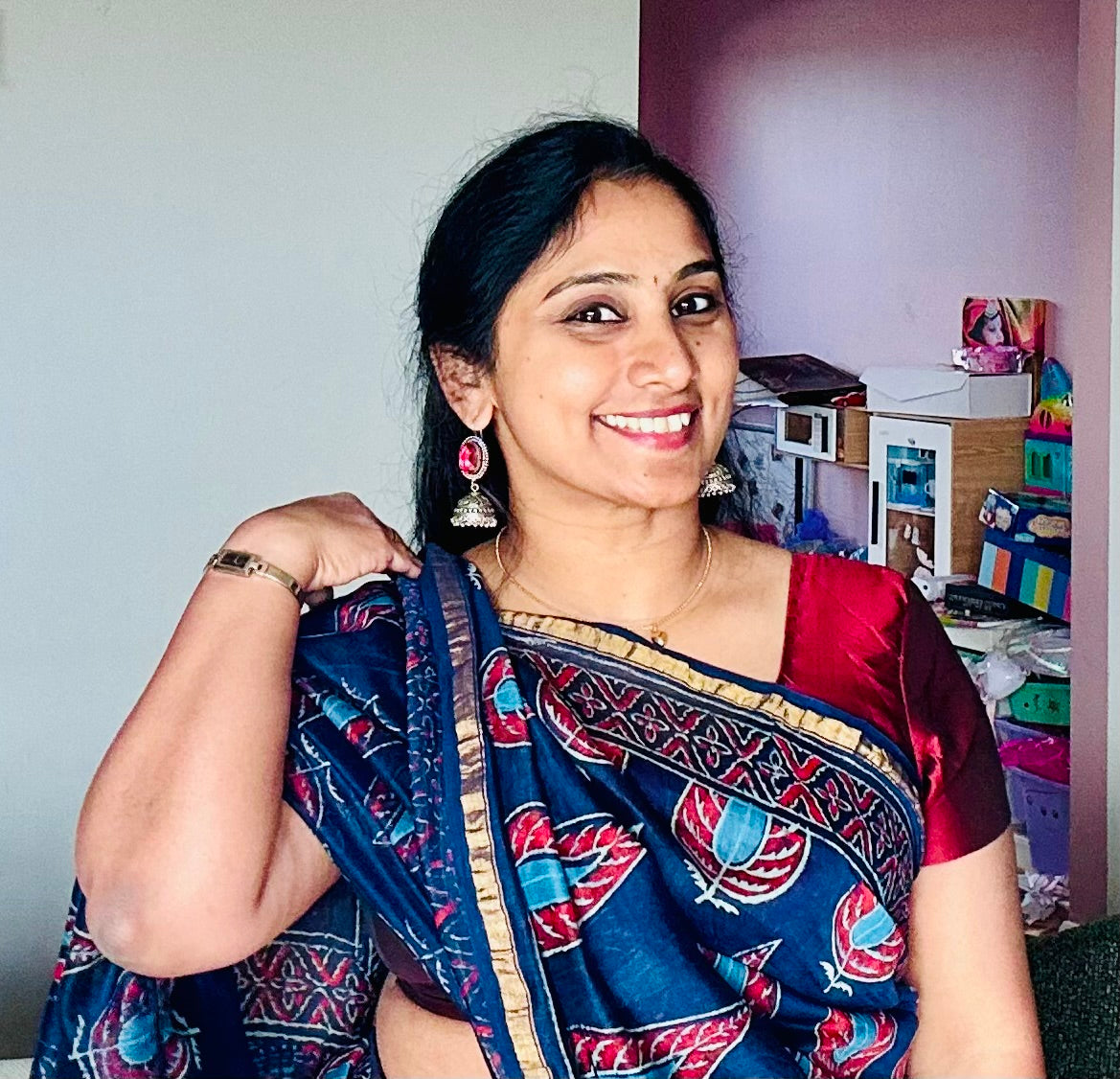 Pre order Beautiful chanderi silk saree
