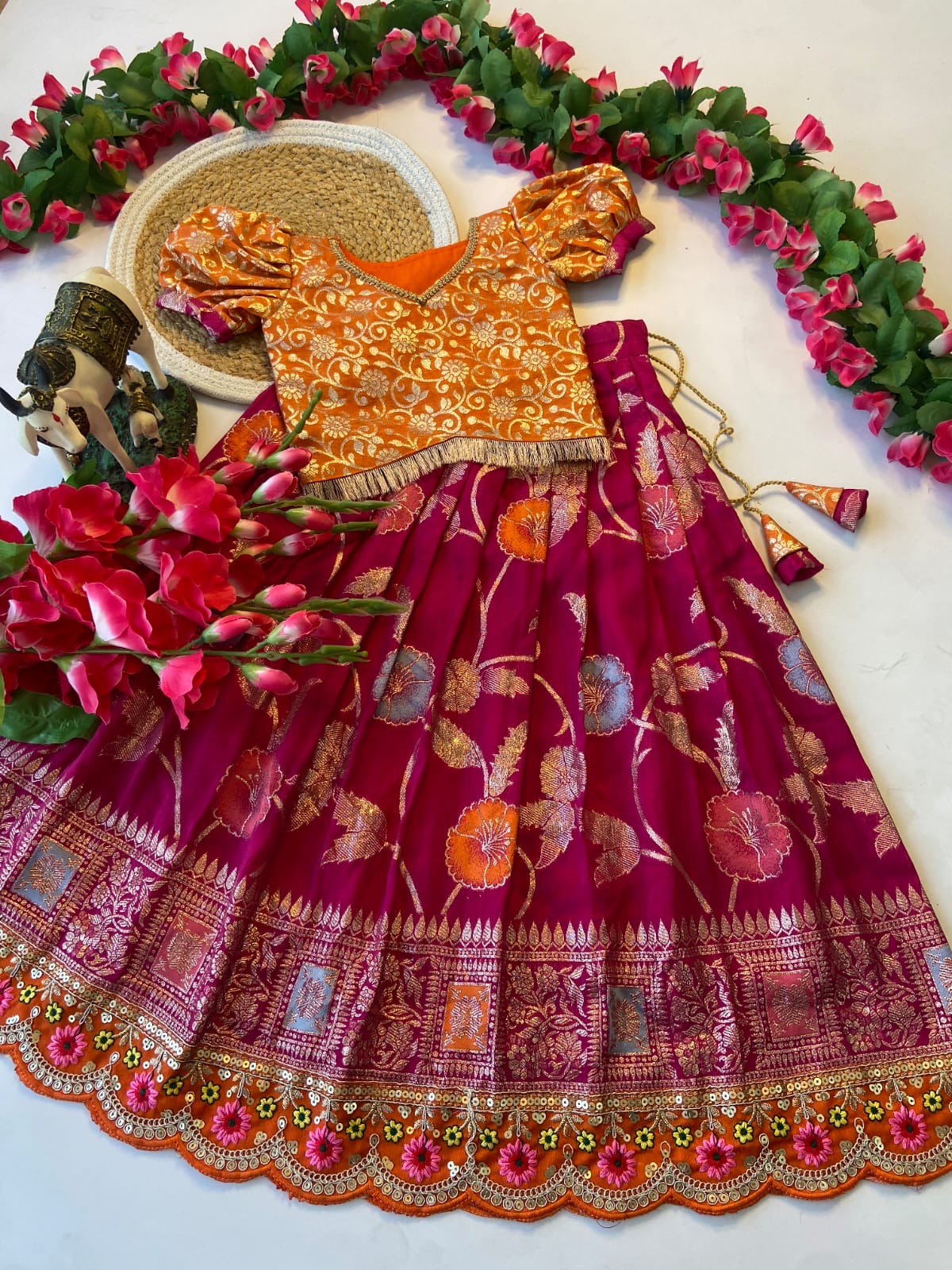 Pre-order kids lehenga Sets