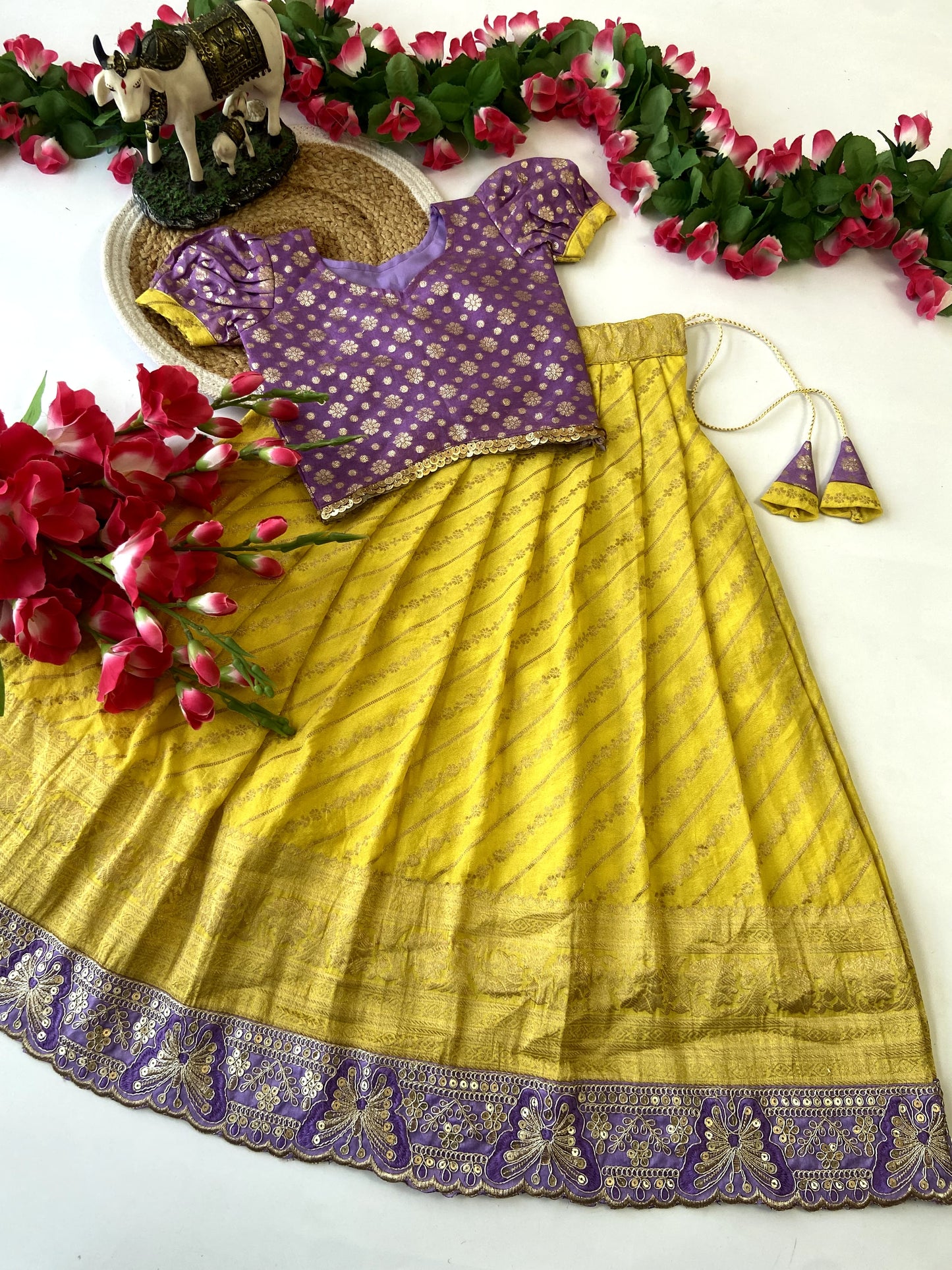 Pre-order kids lehenga Sets - contact by chat for stock availability.