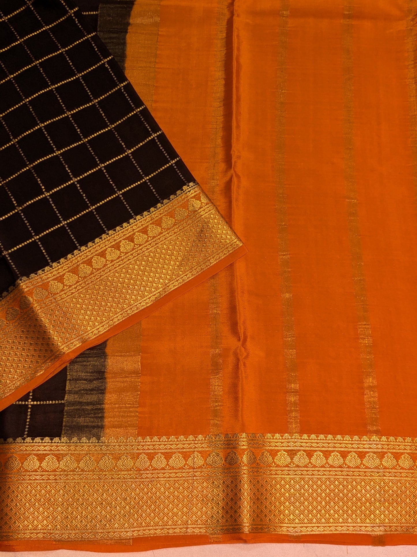 Pure Mysore silk saree