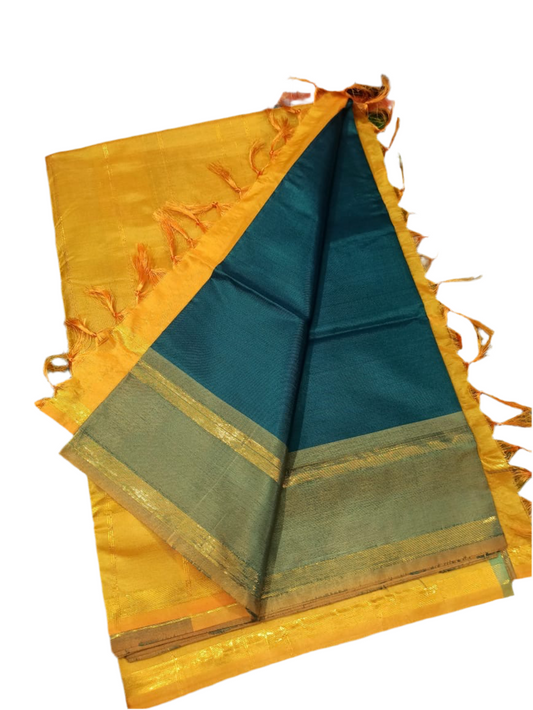 9 yards madisar vaazhaipattu saree without blouse