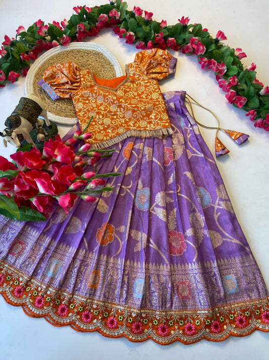 Pre-order kids lehenga Sets