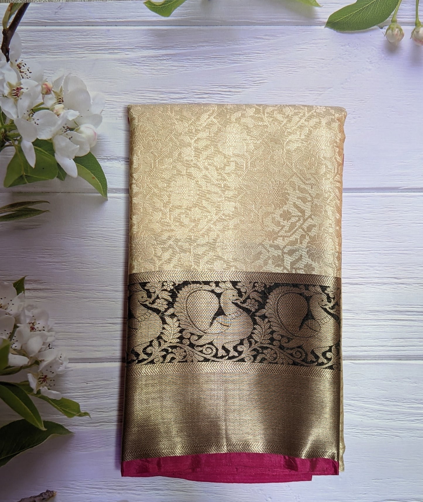 Royal Banarasi Tissue handloom Saree