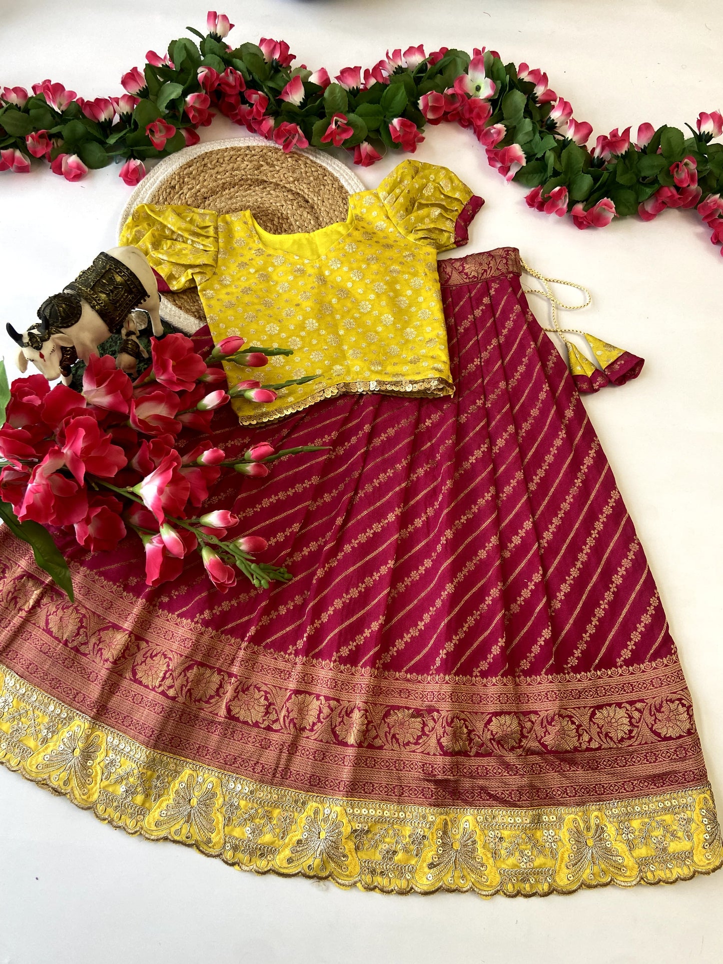 Pre-order kids lehenga Sets - contact by chat for stock availability.