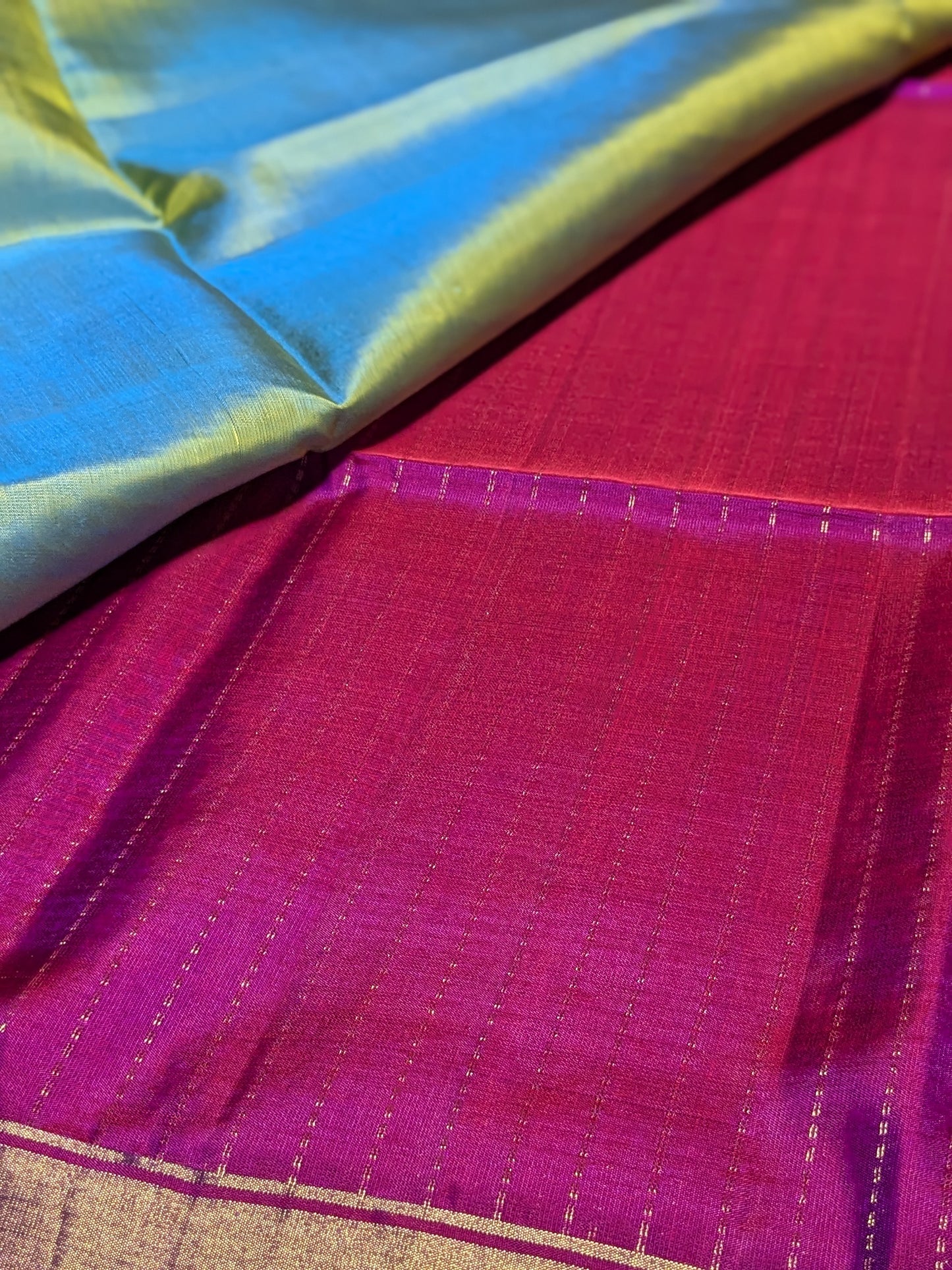 Pure handloom kanchipuram silk saree Silkmark certificate