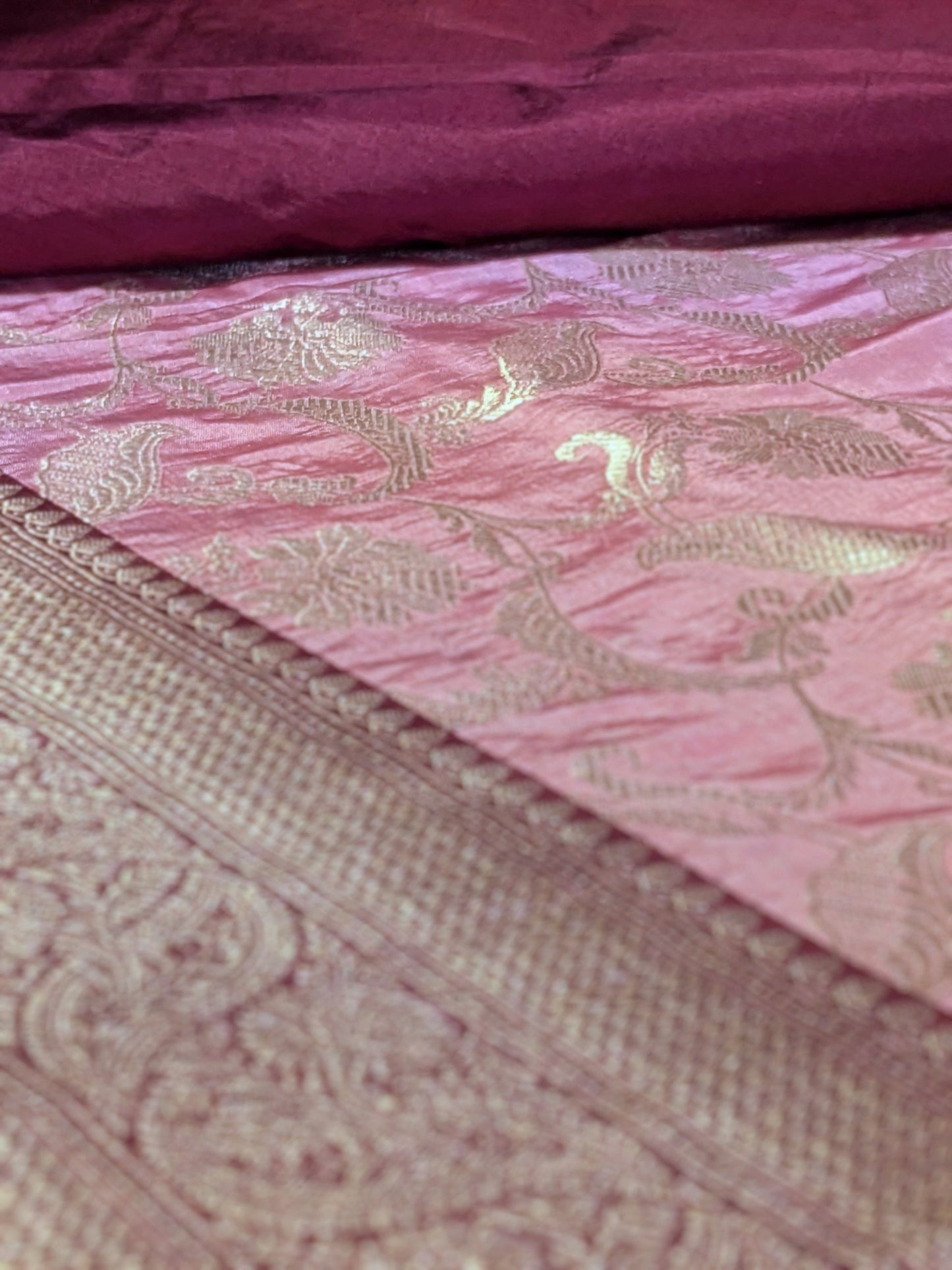 Exclusive bridal collection : Banarasi handwoven pure katan silk saree