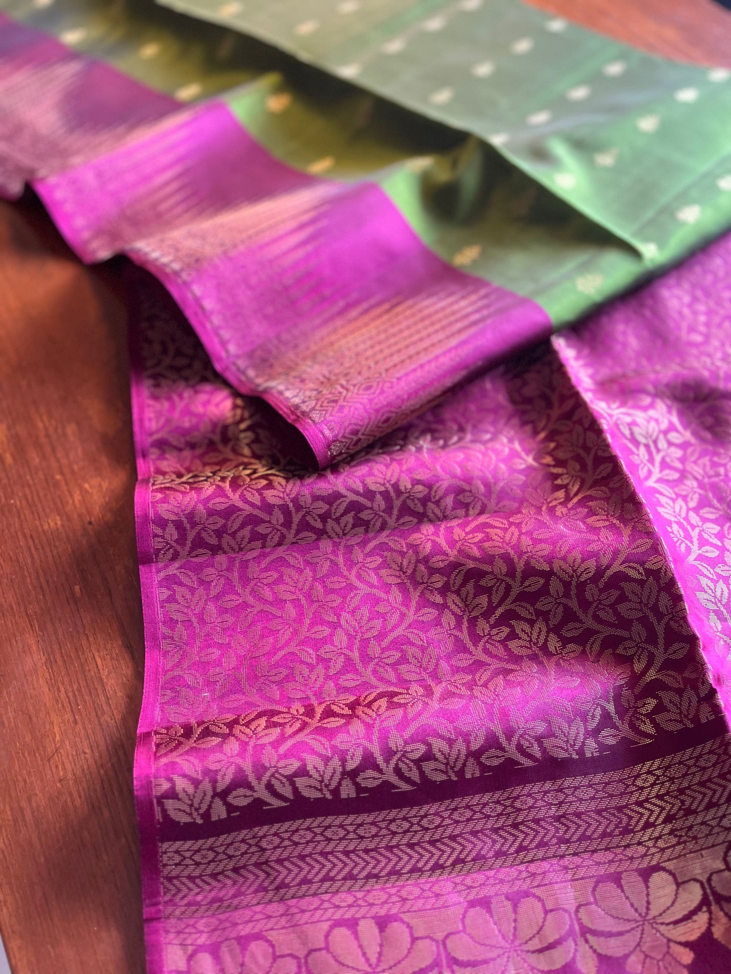 Pure silk latest design new arrival: Handloom Double Warp beautiful intricate design Saree