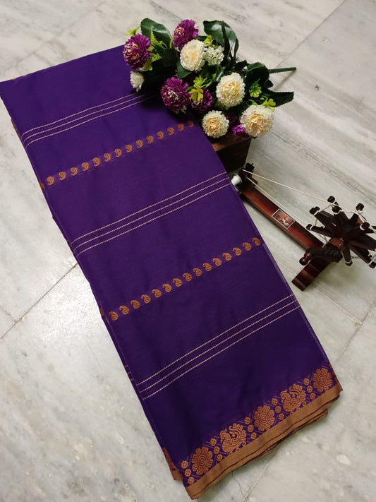 New collection : Pure Chettinad cotton saree without blouse