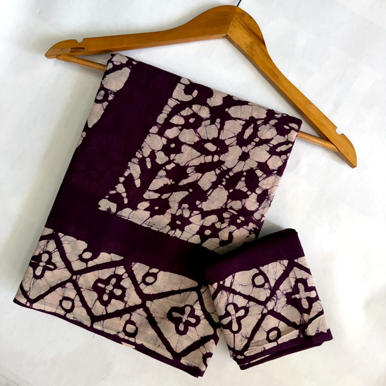 Pre-Order Bagru handBlock Print Cotton mulmul Sarees With Running Blouse