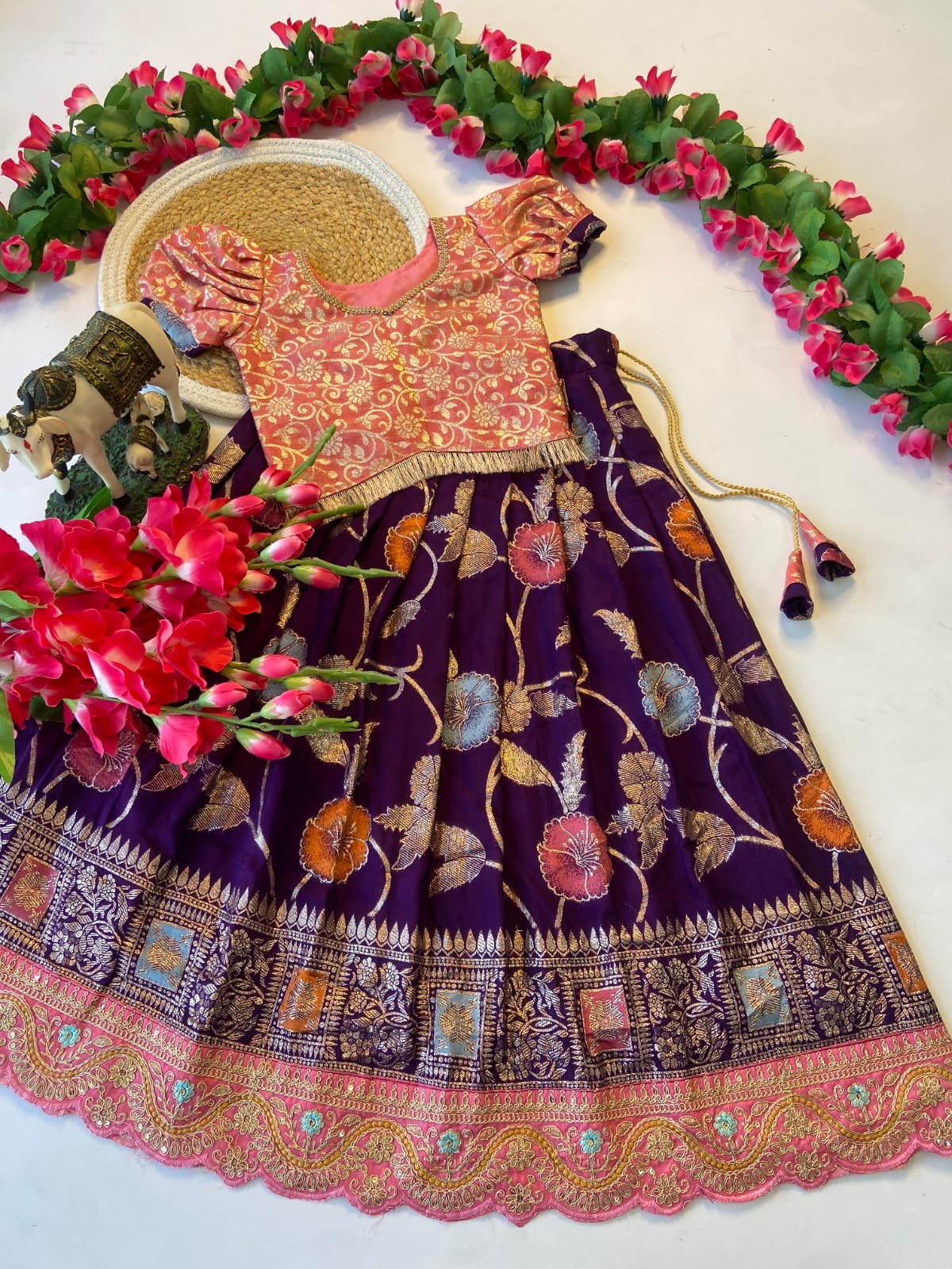 Pre-order kids lehenga Sets