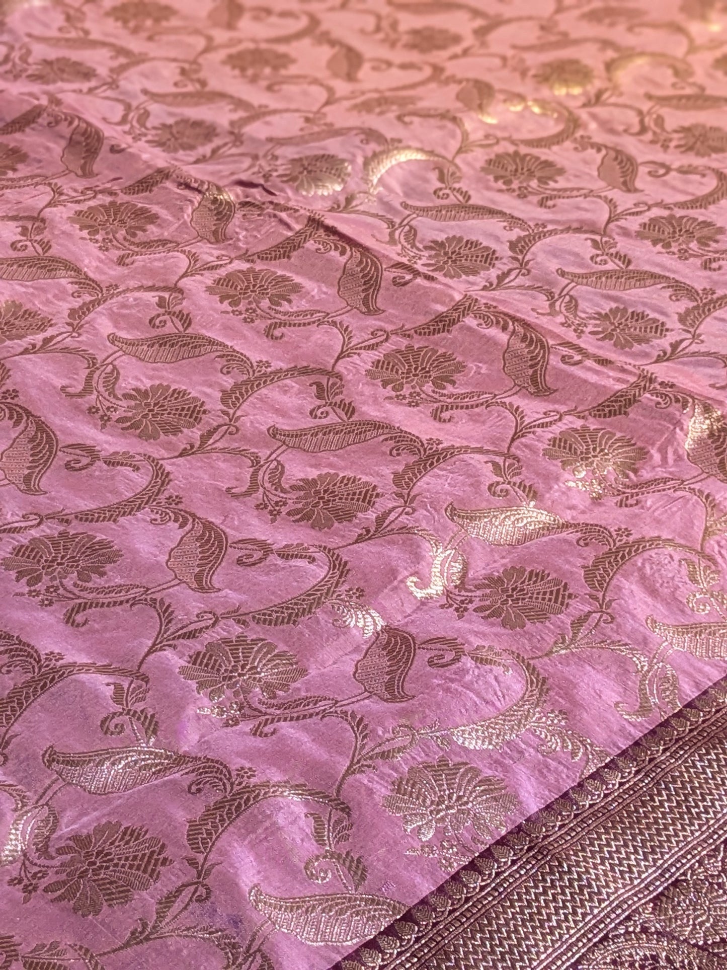 Exclusive bridal collection : Banarasi handwoven pure katan silk saree