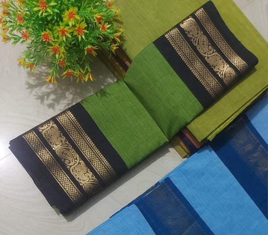 New collection: Pure Chettinad cotton saree without blouse