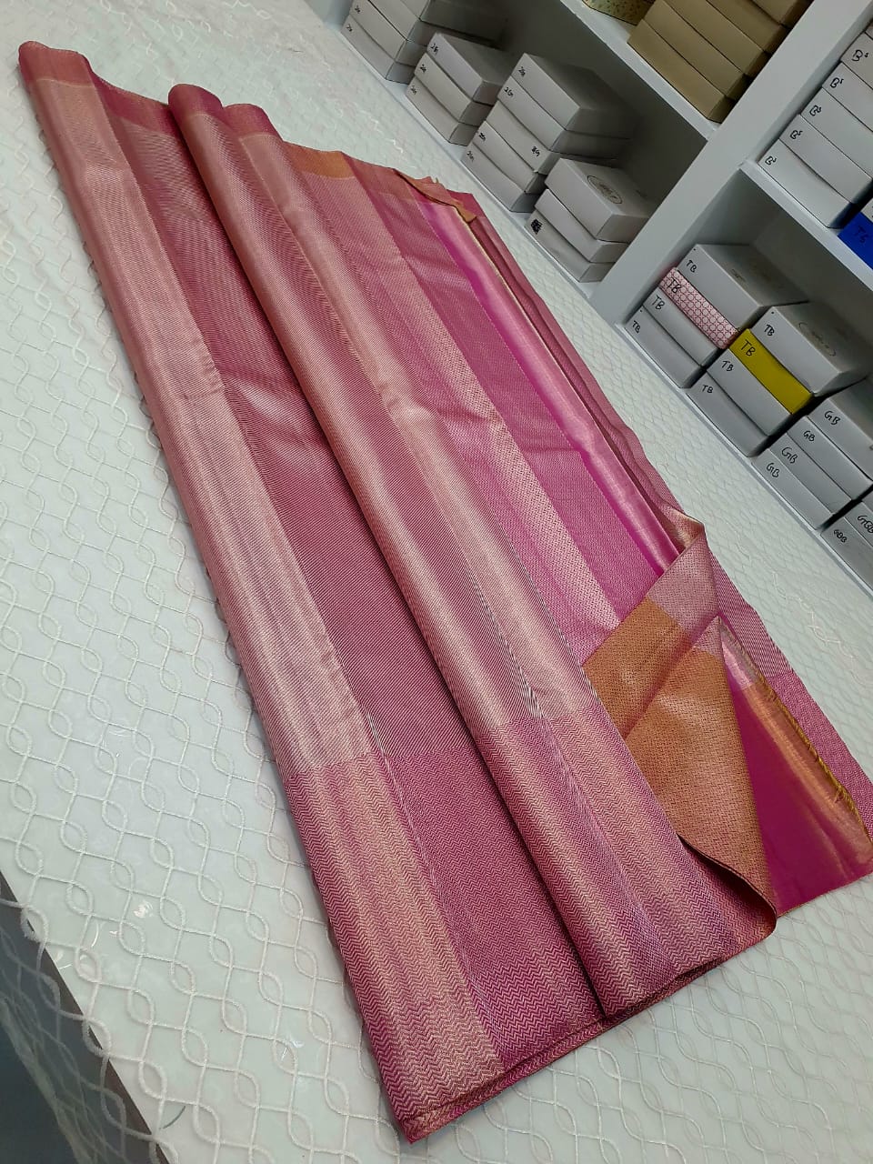 Jyothika premium saree 2 g gold zari : Kanjeevaram Pure Silk Sarees Bridal tissue Unique Colour Premium Edition
