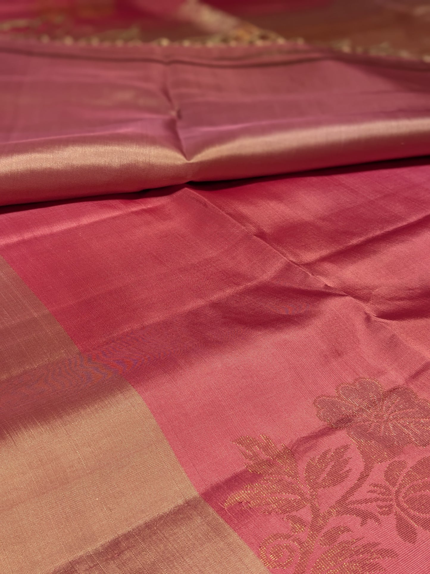 Pure kongu nadu handloom silk saree : Silkmark certified