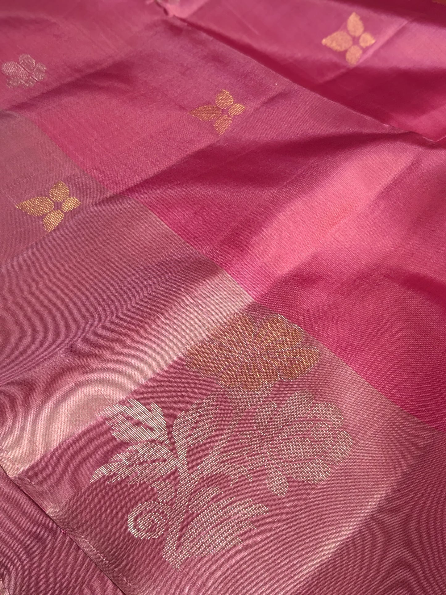 Pure kongu nadu handloom silk saree : Silkmark certified