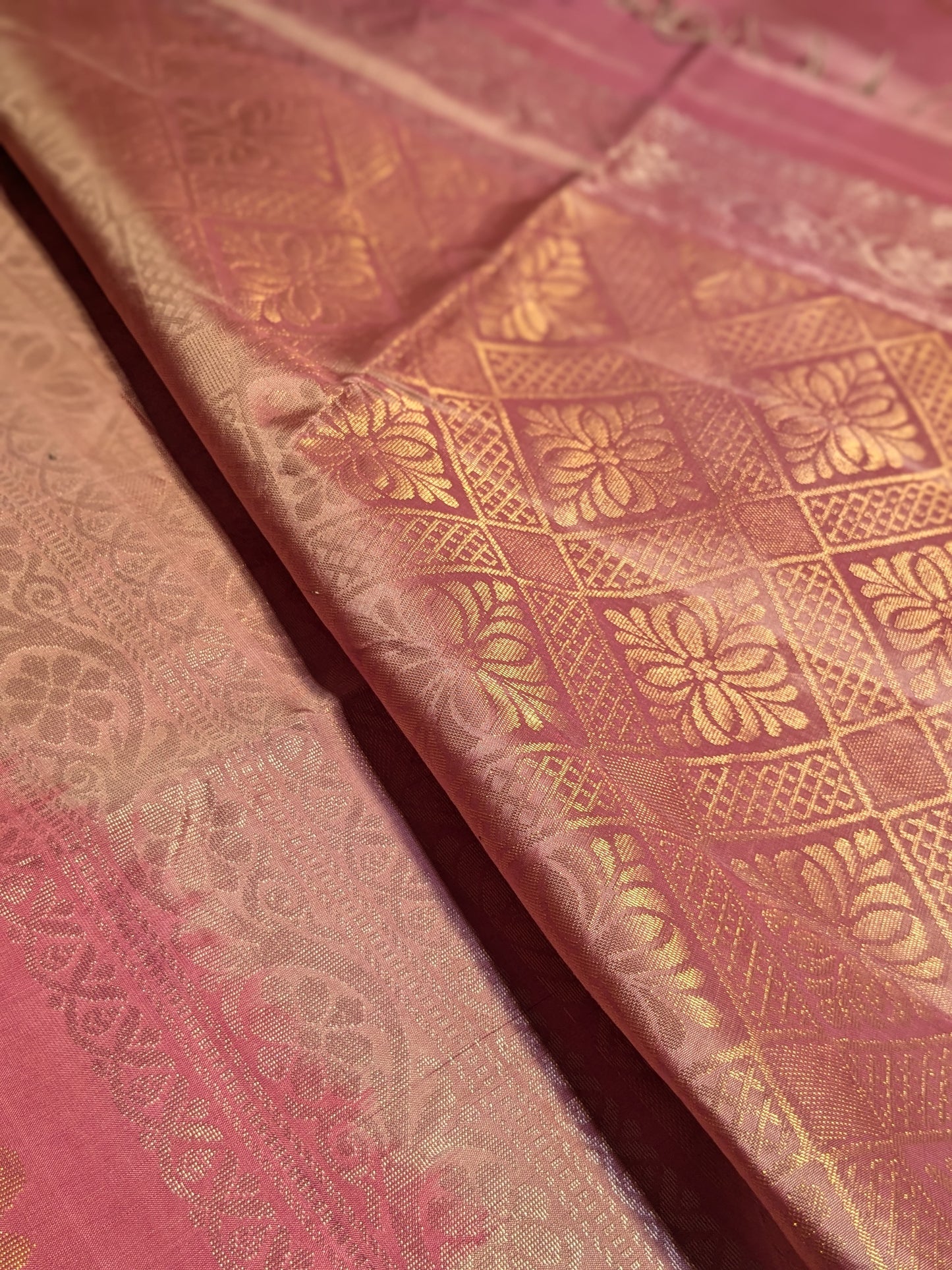 Pure kongu nadu handloom silk saree : Silkmark certified