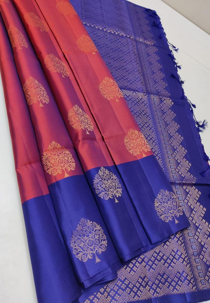 Pure handloom soft silk Saree Silkmark certificate