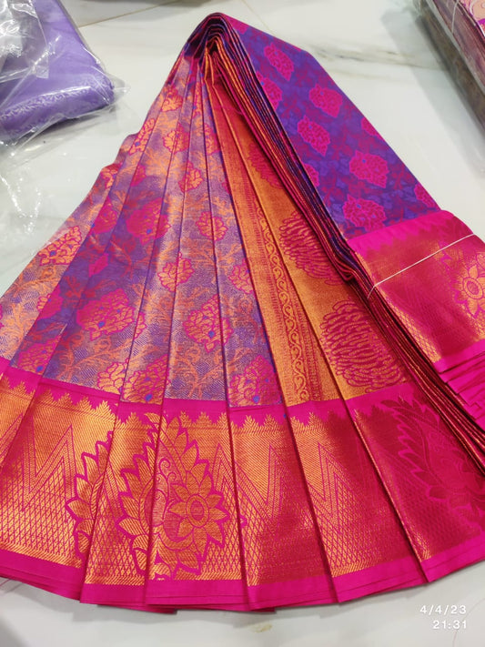 Anega shinning tissue sarees