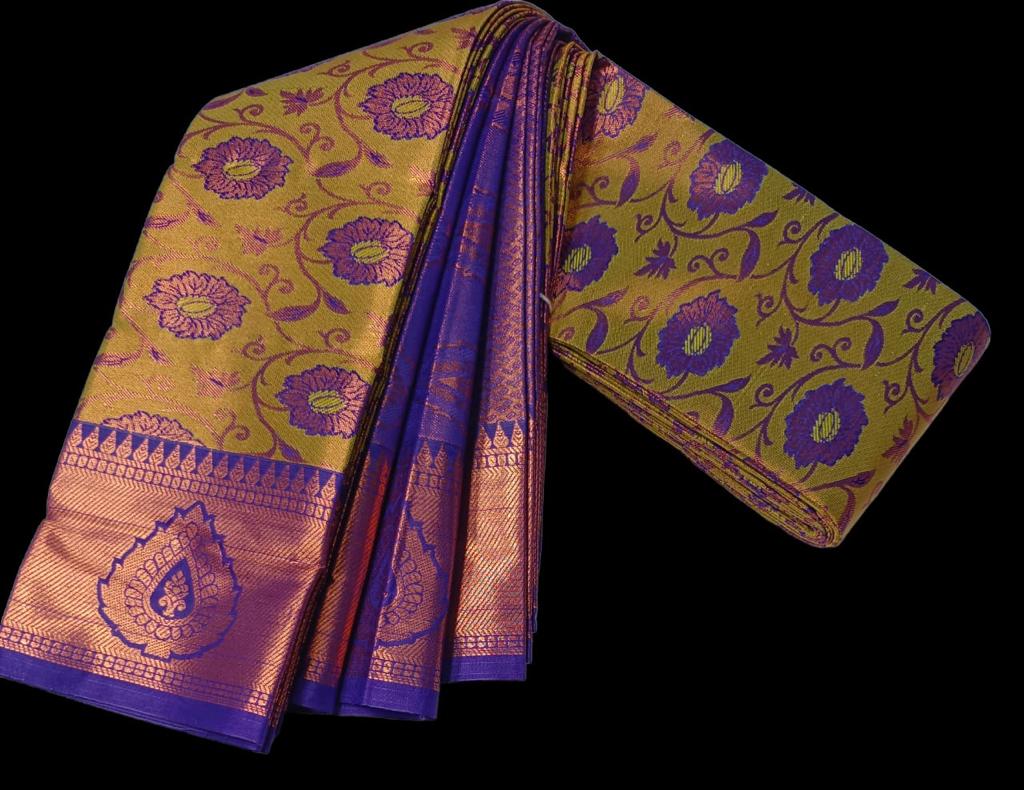 Anega shinning tissue sarees