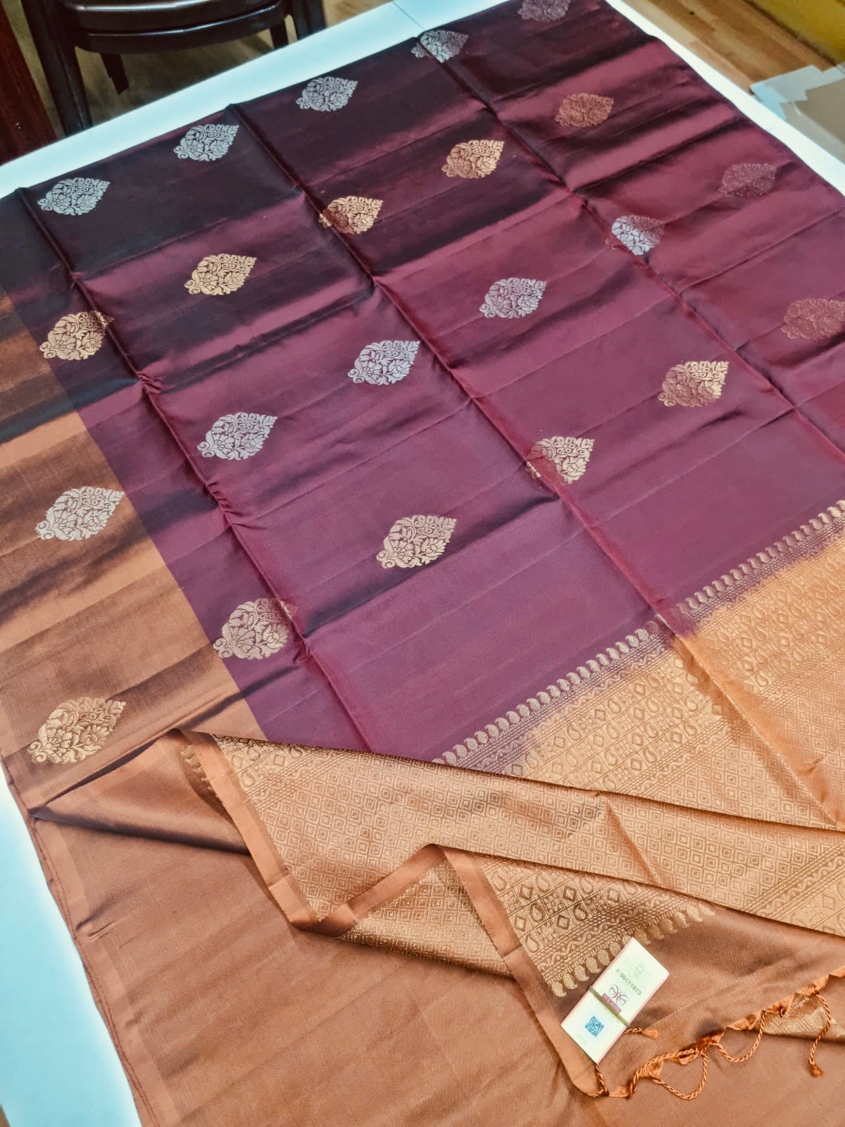 Pure soft silk saree - new fancy design