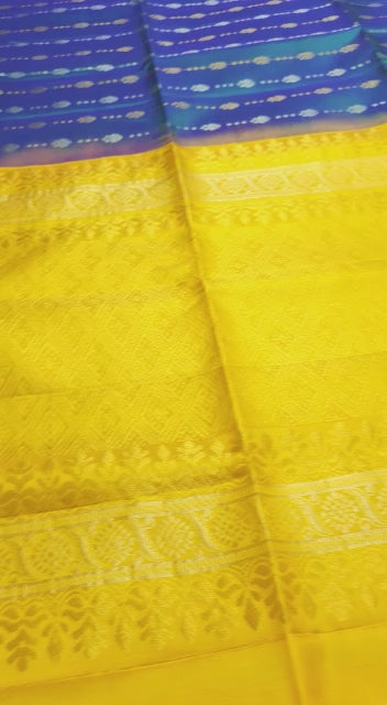 Pure Handloom Kanchivaram silk saree