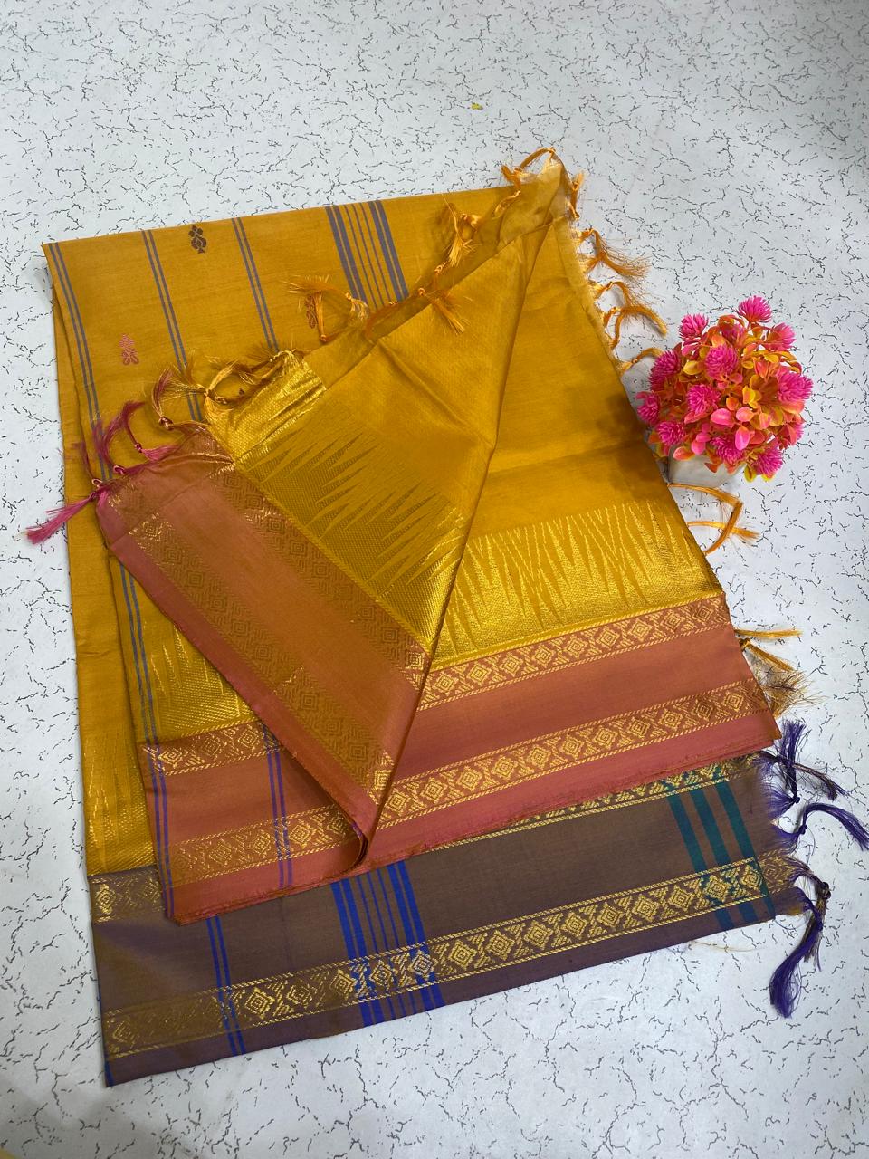 Ganga Jamuna Vegan Saree