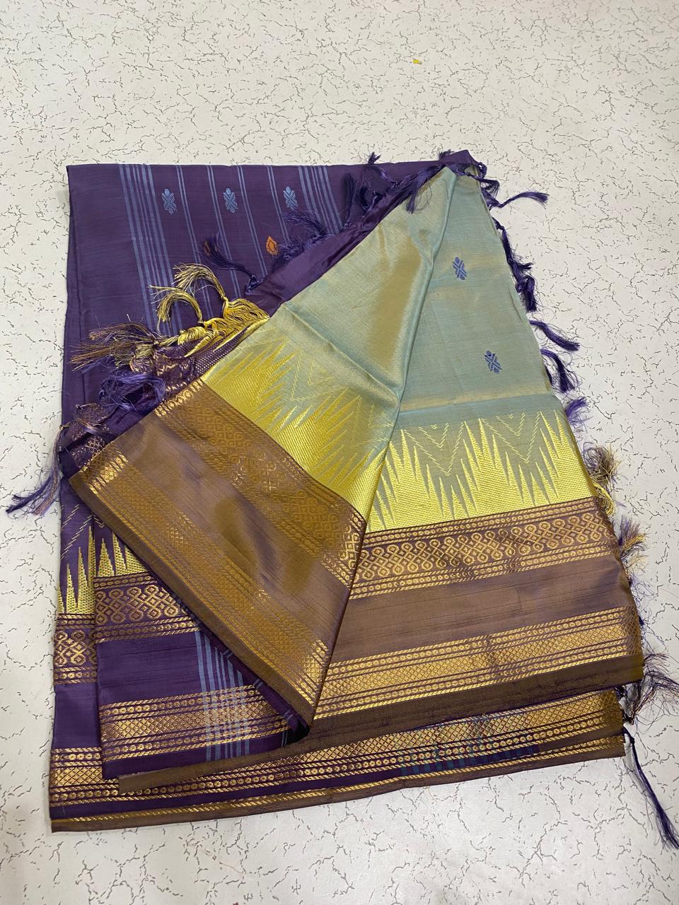 Ganga Jamuna Vegan Saree