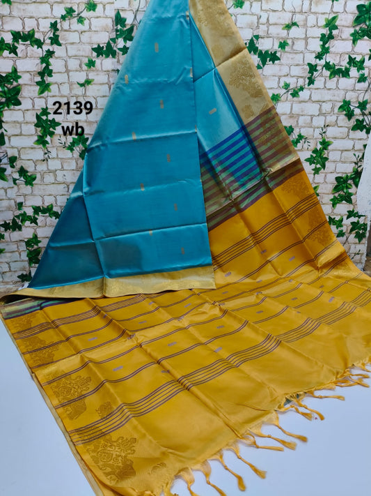 Bright Bold and Beautiful Vegan Saree with blouse