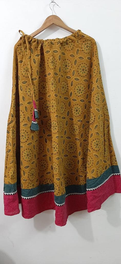 Amazing Ajrakh Print Skirt