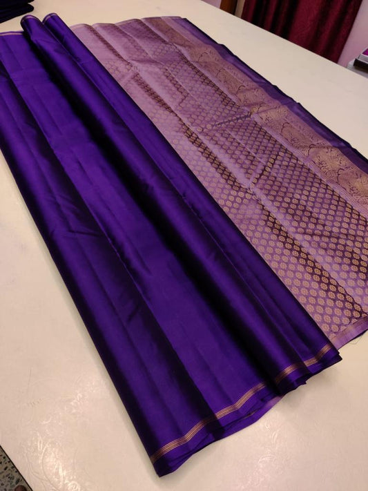 Pure Kanchipuram silk saree handwoven with unique collection
