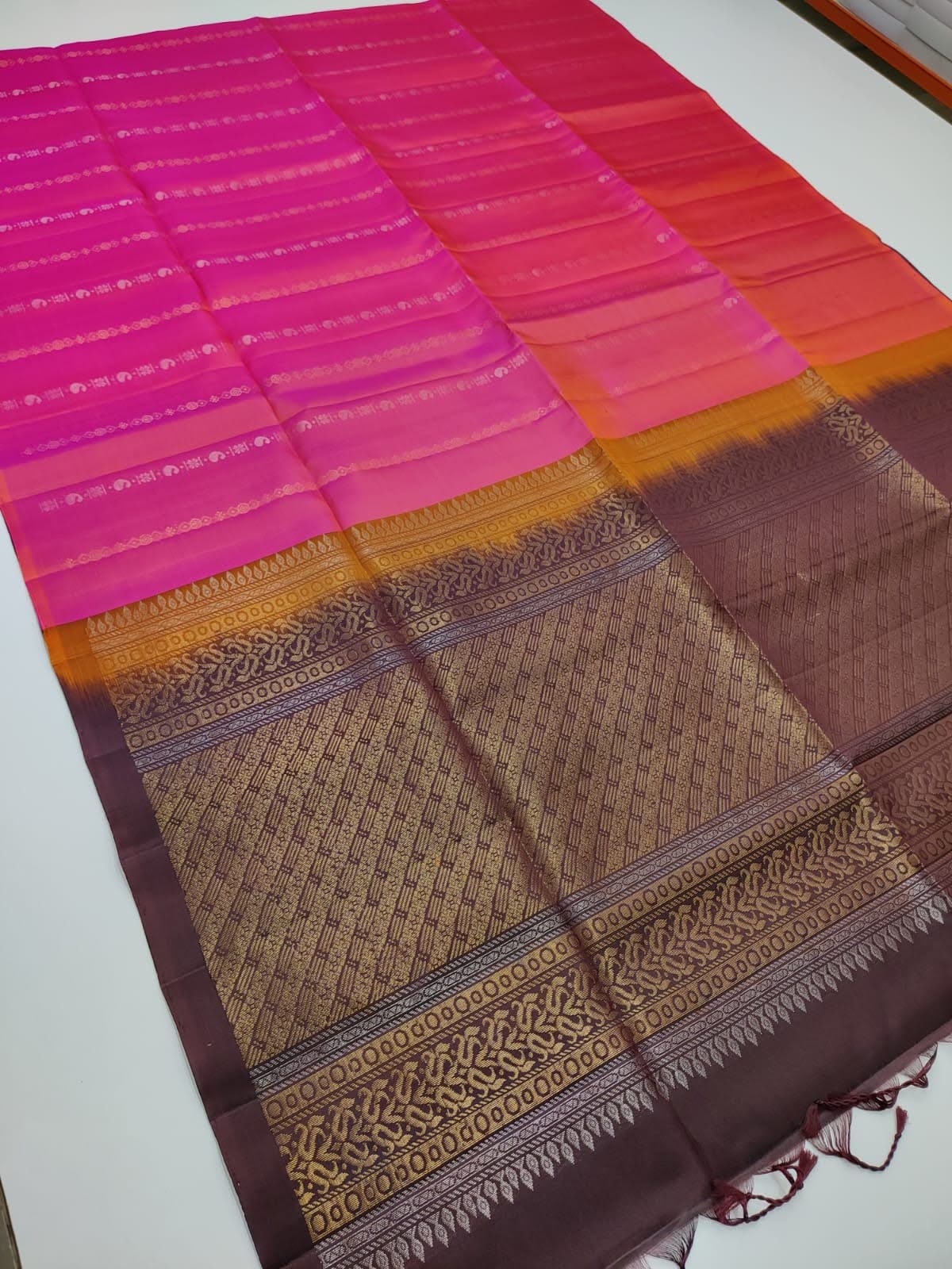 Pretty pure soft silk saree - new fancy design