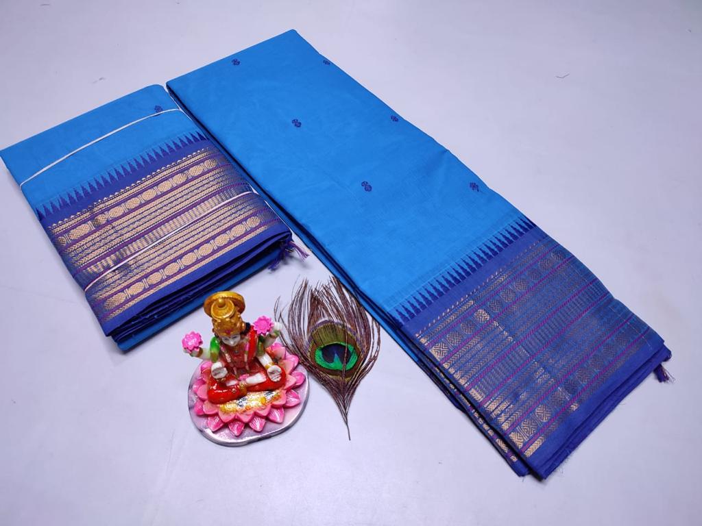 PURE KANCHI HANDLOOM COTTON SAREES