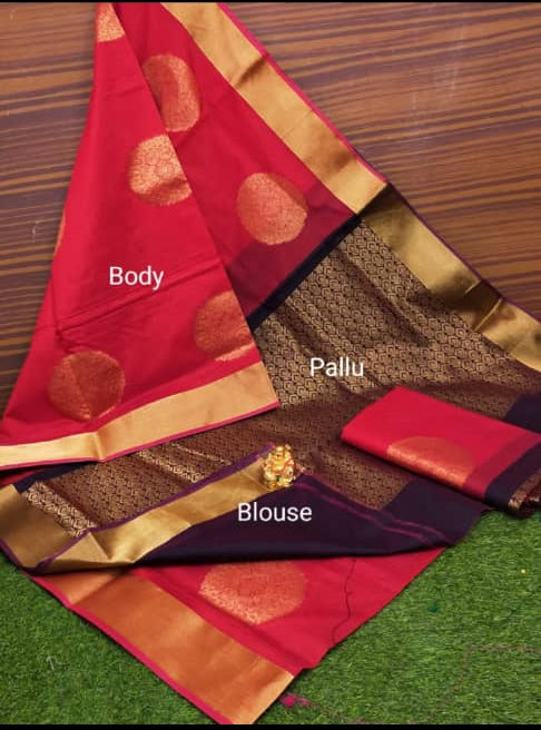 Maheshwari Cotton Digital Printed Pure Tussar Silk Cotton Saree, With  Blouse Piece at Rs 999 in Navsari