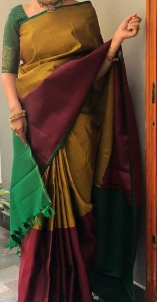 Pure Kanchipuram Silk Saree