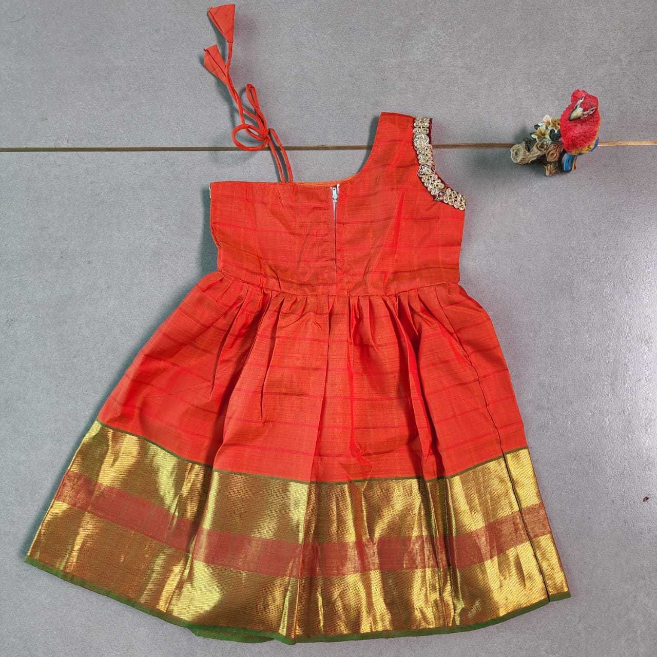 Pure silk frock : 1.5 to 2.5 years