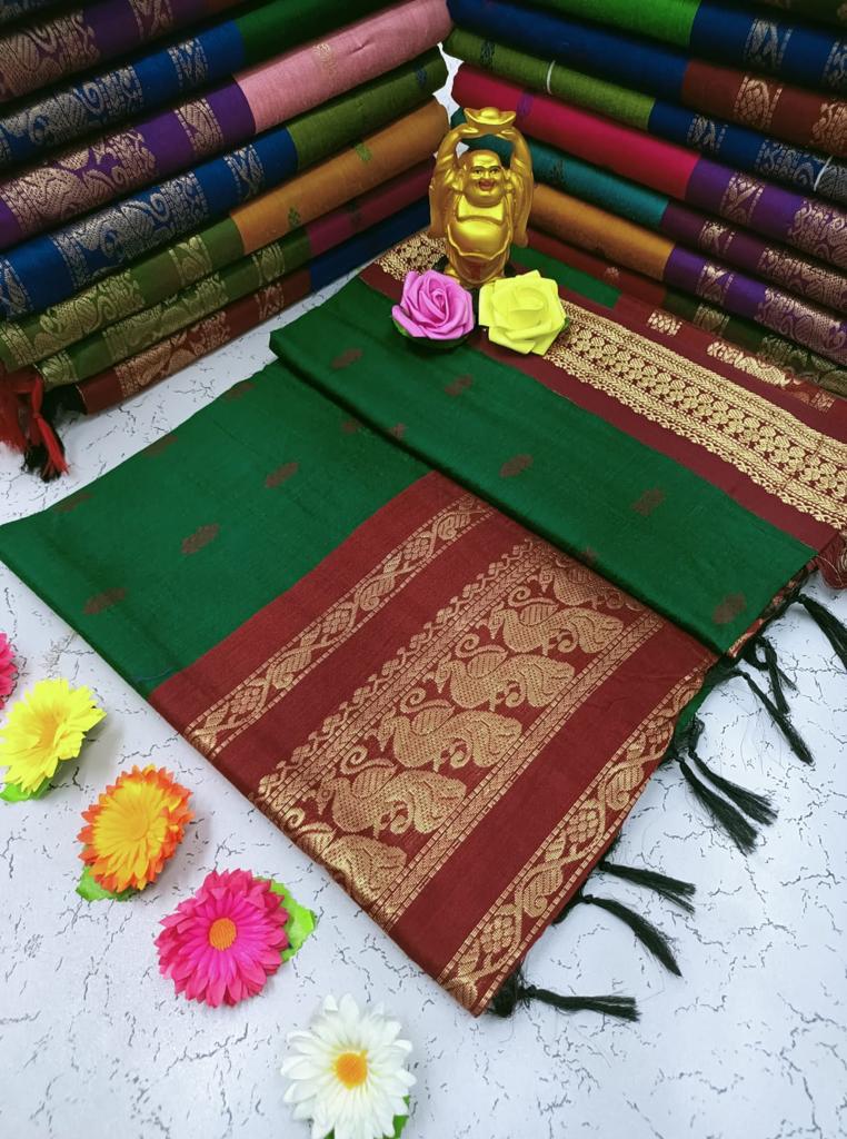 TRADITIONAL KALYANI GADWAL COTTON SAREES