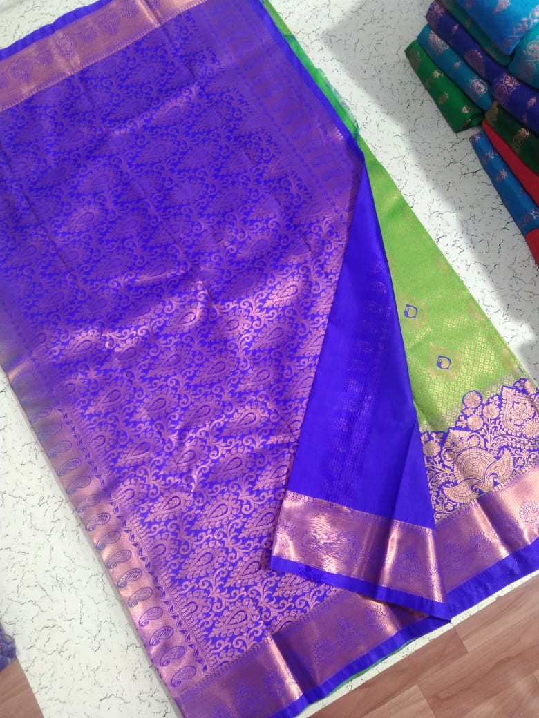 Dharmavaram Semi Silk Sarees