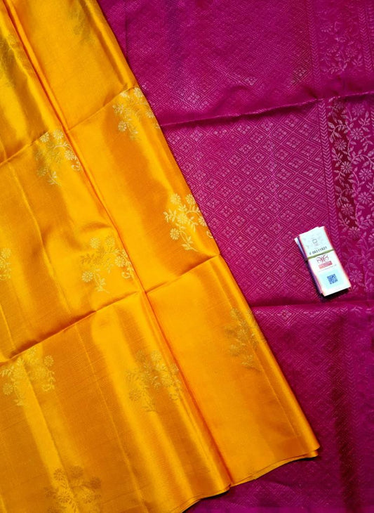 Pure Handloom Bridal Soft Silk Saree