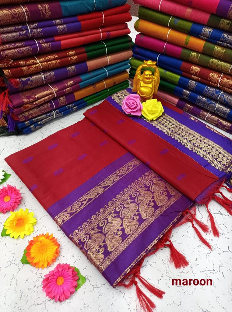 TRADITIONAL KALYANI GADWAL COTTON SAREES